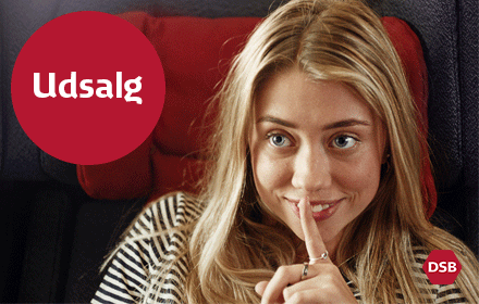 Få først besked om udsalg på billige togbilletter fra DSB Orange med DSB Plus